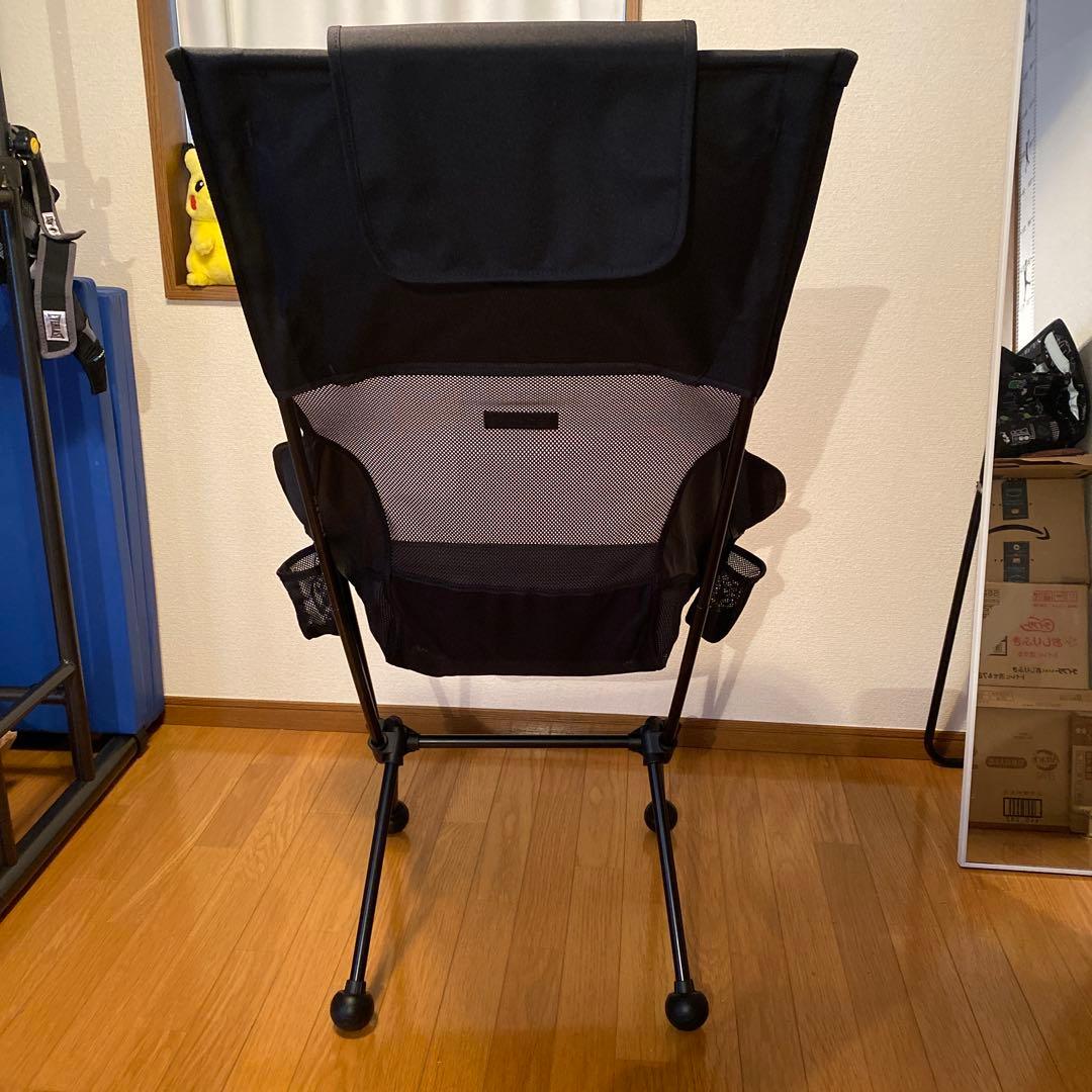 Helinox サバンナチェア ブラックアウトエディション アクセサリーセット