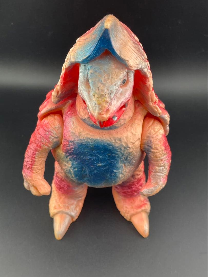 【中古品】囮怪獣プルーマ　当時物　ウルトラマン怪獣　マルサン