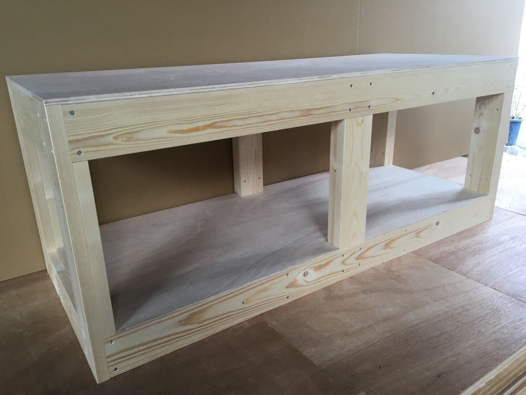 水槽台90cm用　補強柱付