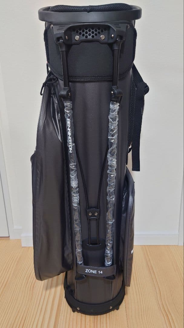 BENNINGTON ZONE ゴルフ・キャディバッグ14分割グレー&レッド新品