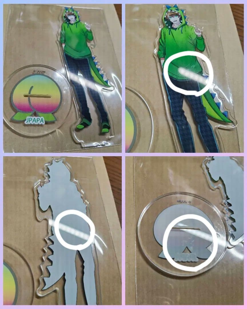 カラフルピーチ しまむら 初期アクリルスタンド 【バラ売り不可】