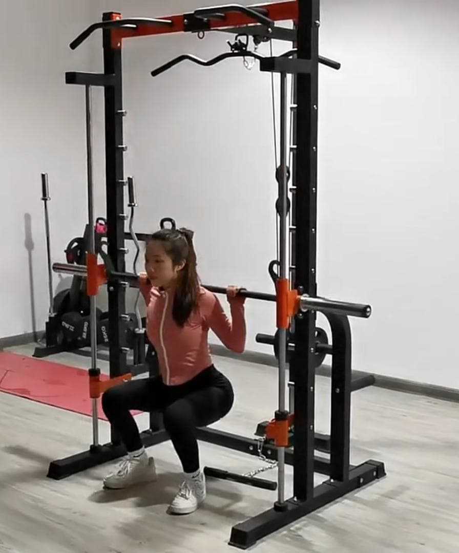 値下げ、スミスマシンパワーラック、ホームジム、筋トレ、SMS、スミスマシン