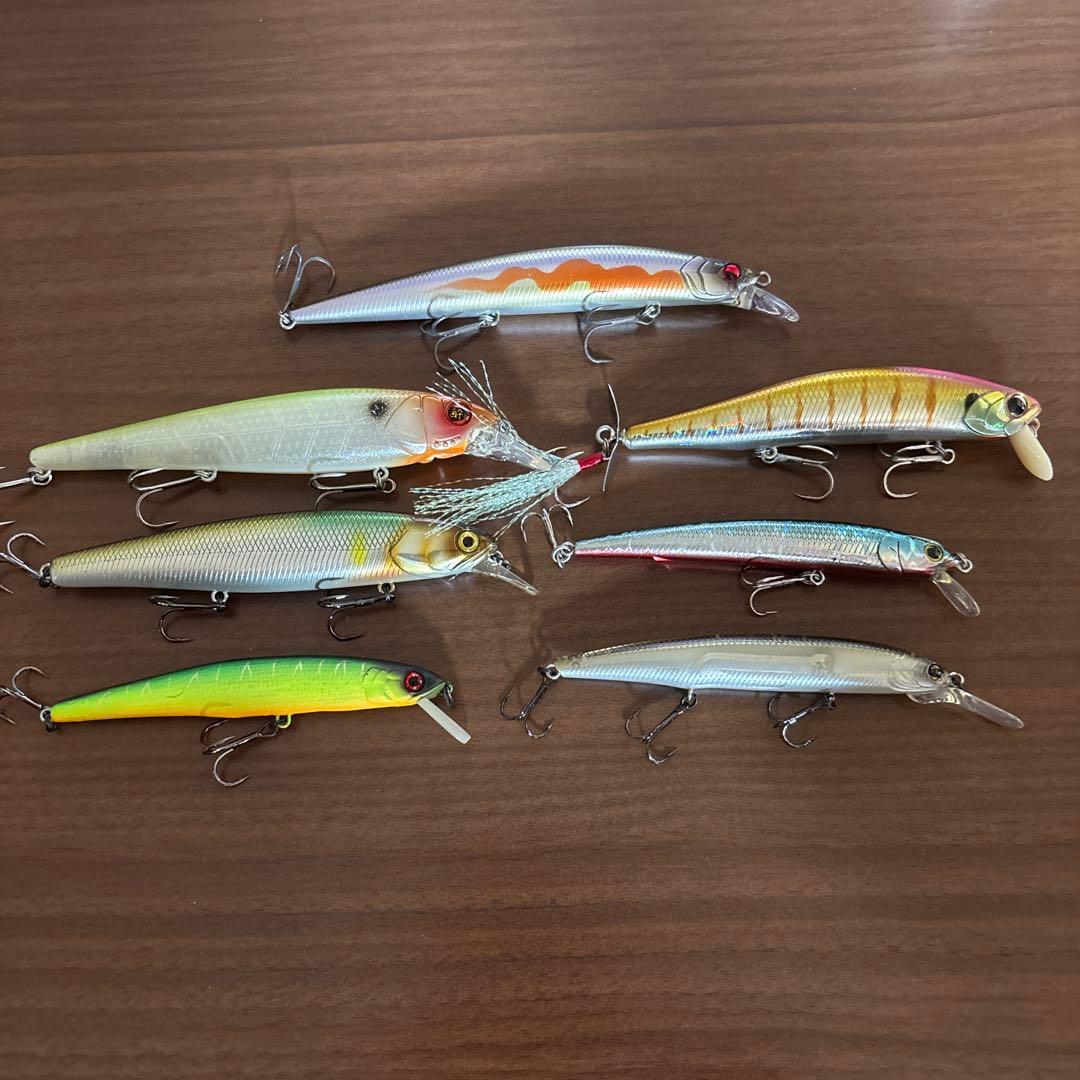 レイドジャパン　ジャッカル　エバーグリーン　イマカツ　ミノーセット　7個セット