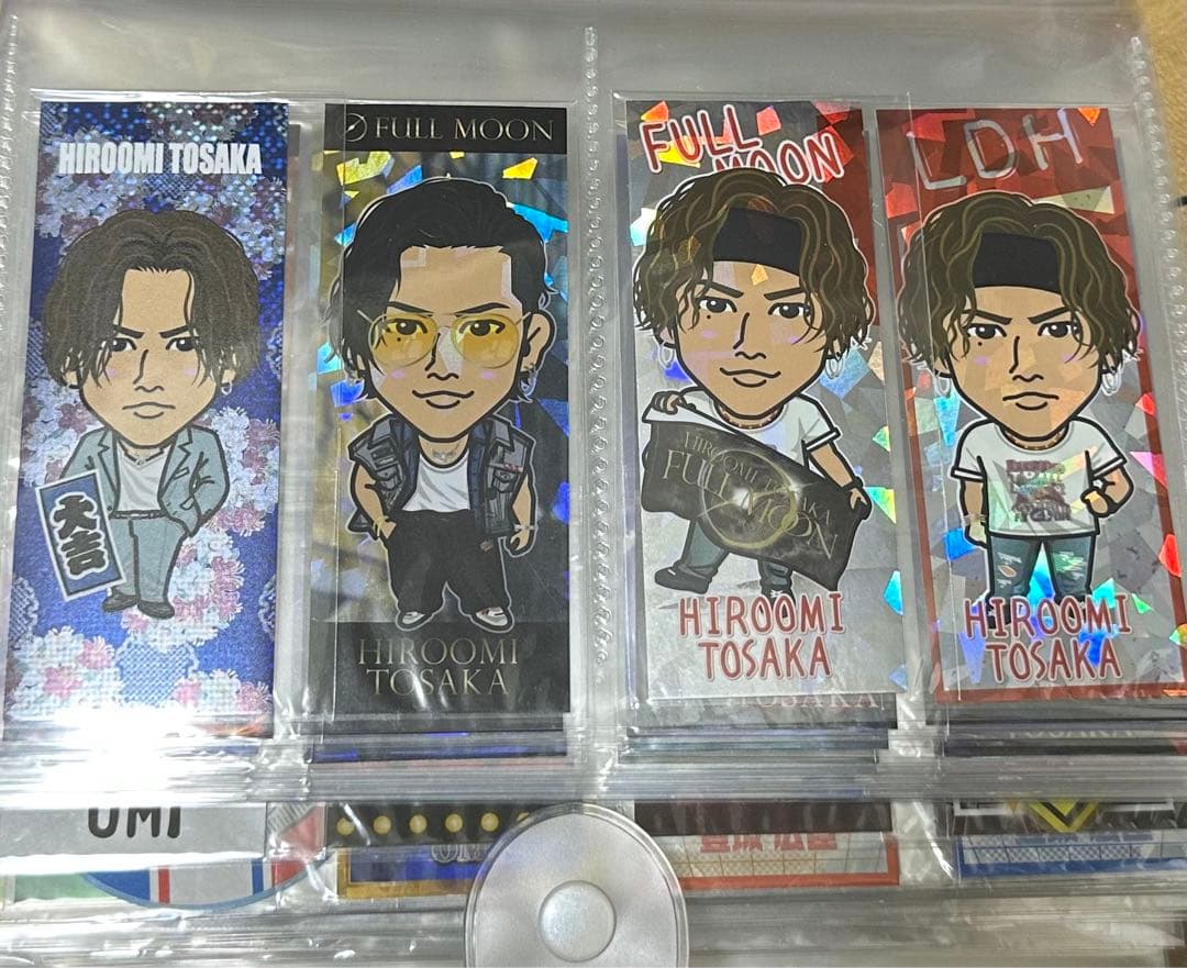 千社札　登坂広臣