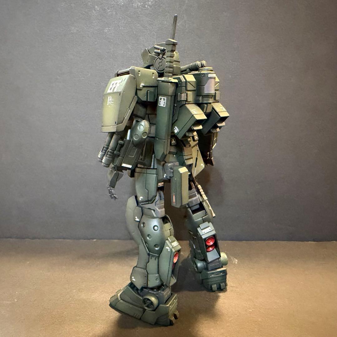 HG 1/144 ジム・スパルタン 塗装済 完成品
