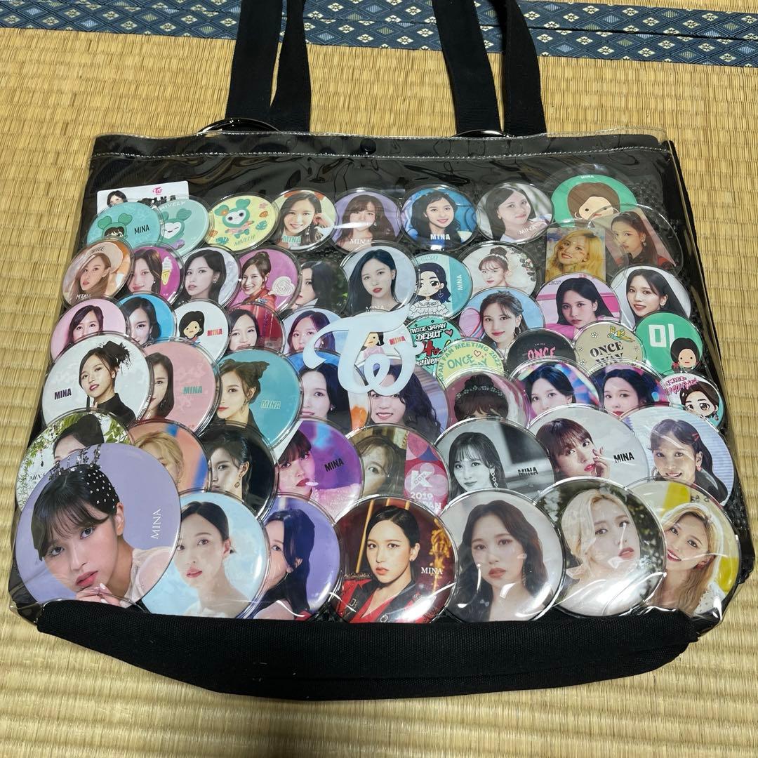 kona 　TWICE ミナ　痛バ　トートバッグ　グッズまとめ売り痛バック