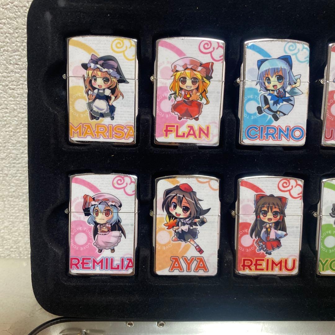 東方project 美少女　ミニキャラ　オイルライター　zippo 風　TG