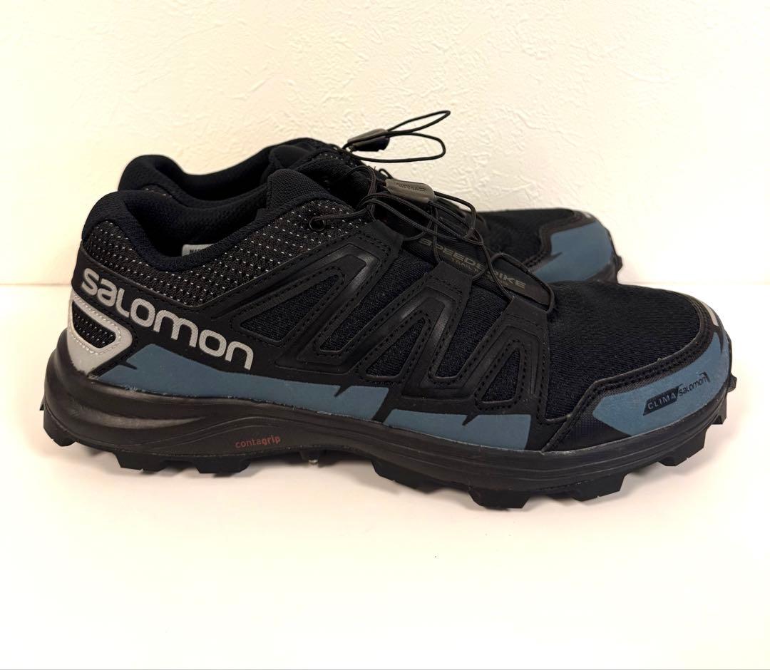サロモン スピードスパイク　CS　トレイルランニング シューズ　雪山　25.5