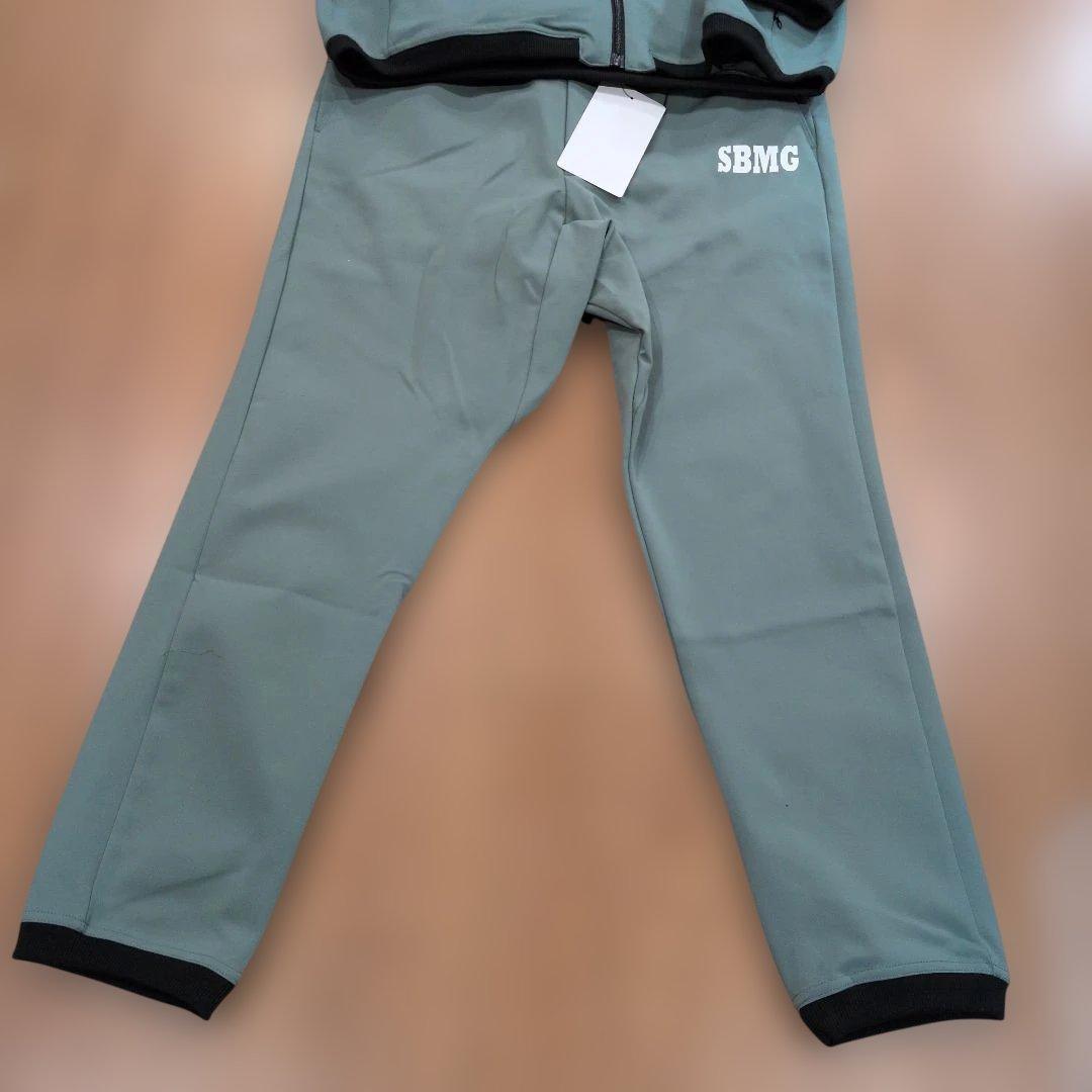 【SBMG】ドリブンスウェット　セットアップ　ジョガーパンツ　L　グリーン