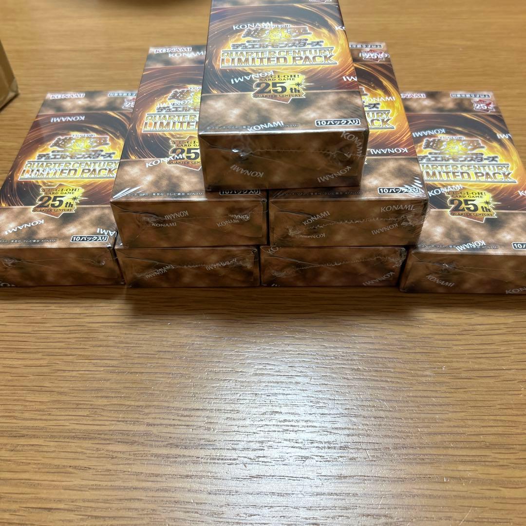 遊戯王　QUARTER CENTURY LIMITED PACK　未開封7BOX
