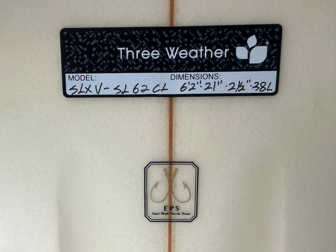Three weather Slot 手渡し限定です。