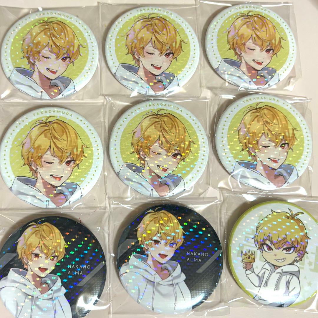 中野あるま 缶バッジ