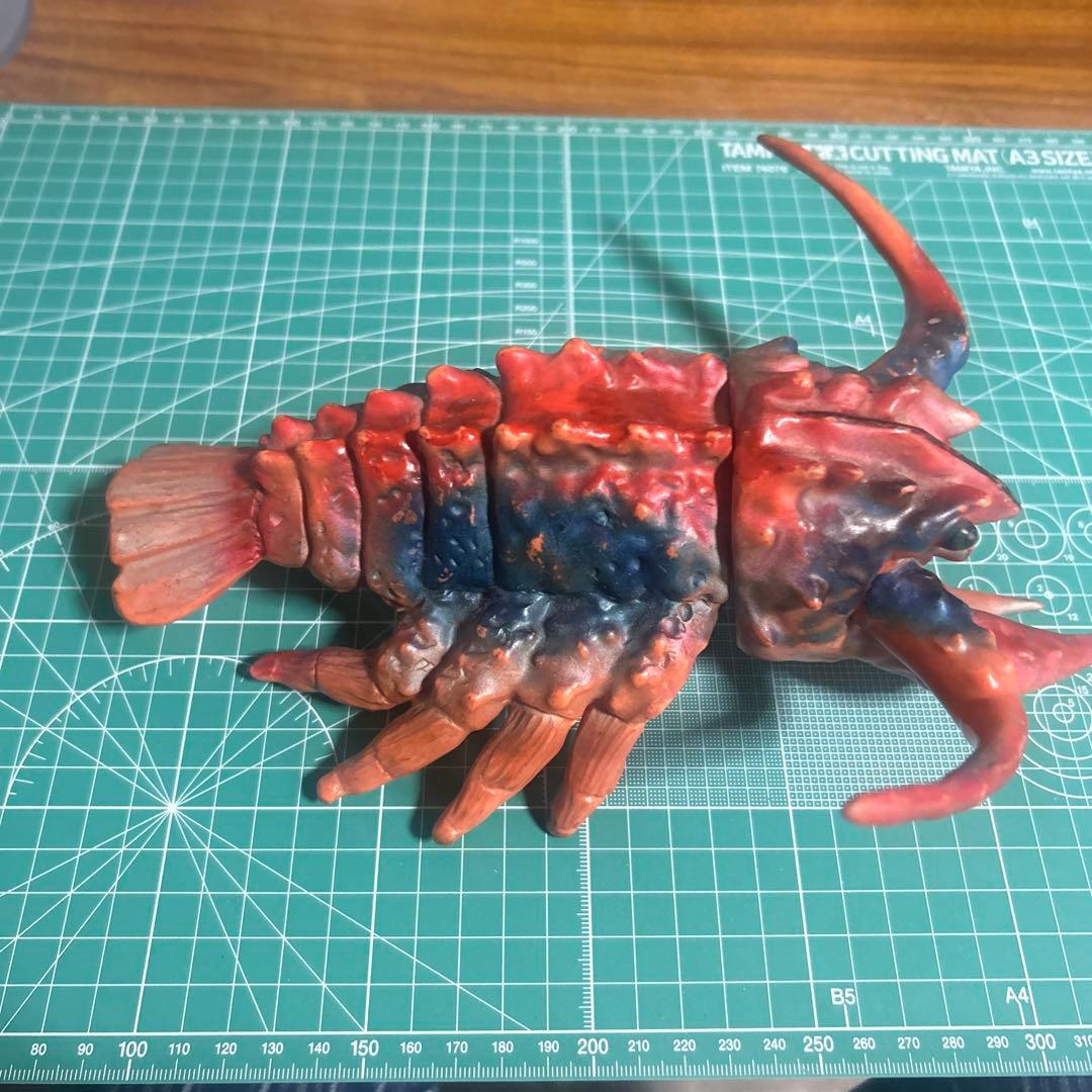 特撮フィギュア ￼エビラ、ゴジラ南海の大決闘マルサンスタンダードサイズ1期型￼