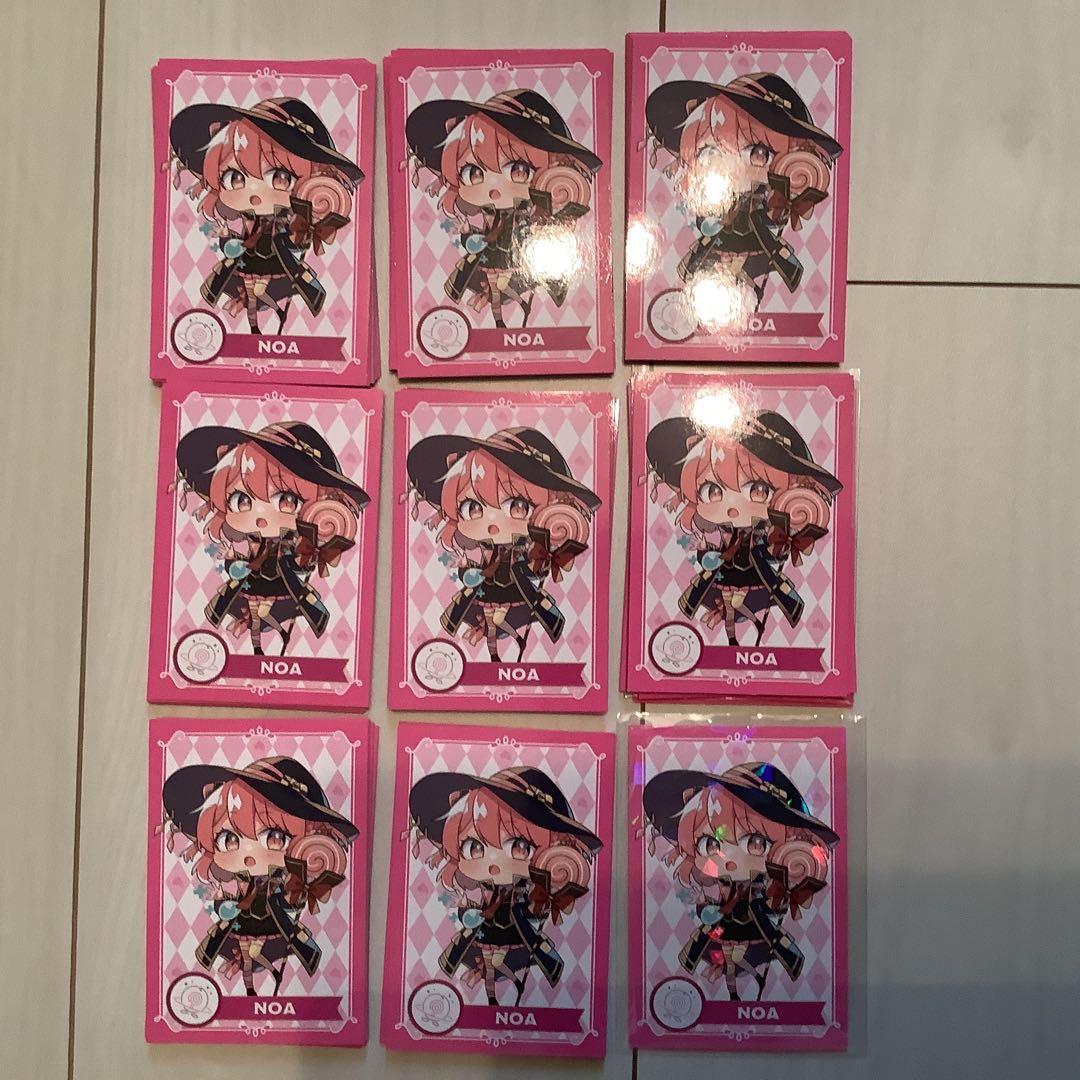 のあさん　魔法学園トレカ　デフォ　箔一枚あり　79枚セット