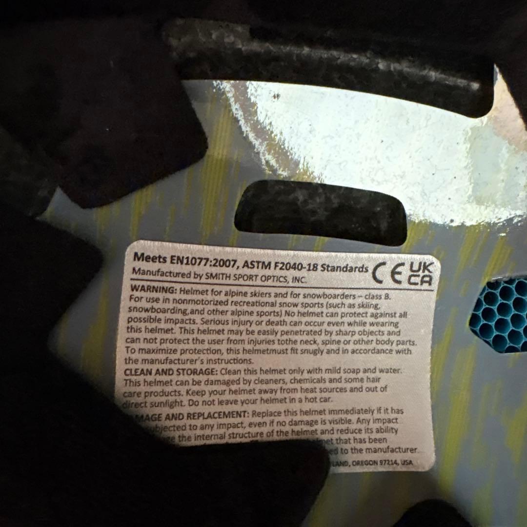 スミス SMITH スキー スノーボード ヘルメット