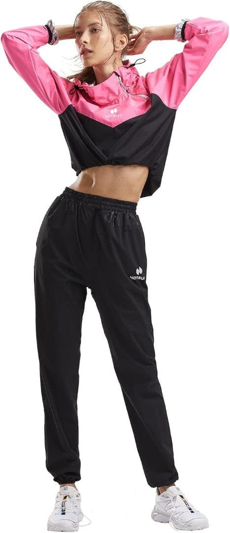 HOTSUIT サウナスーツレディース 減量 ボクシング ジム スウェットスーツ