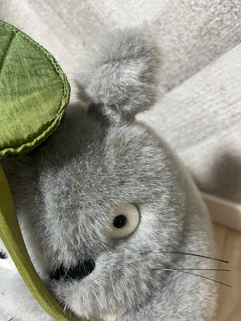 トトロ ぬいぐるみ 葉っぱ付き