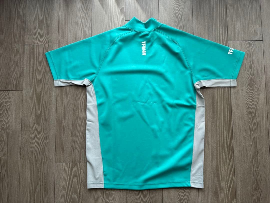 新品未使用　TFW49 半袖　モックネック　サイズL