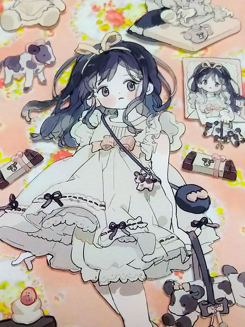 ✩のこり２✩J833＃牧场物语(PET)普通小狗切り売り海外人物マステ女の子