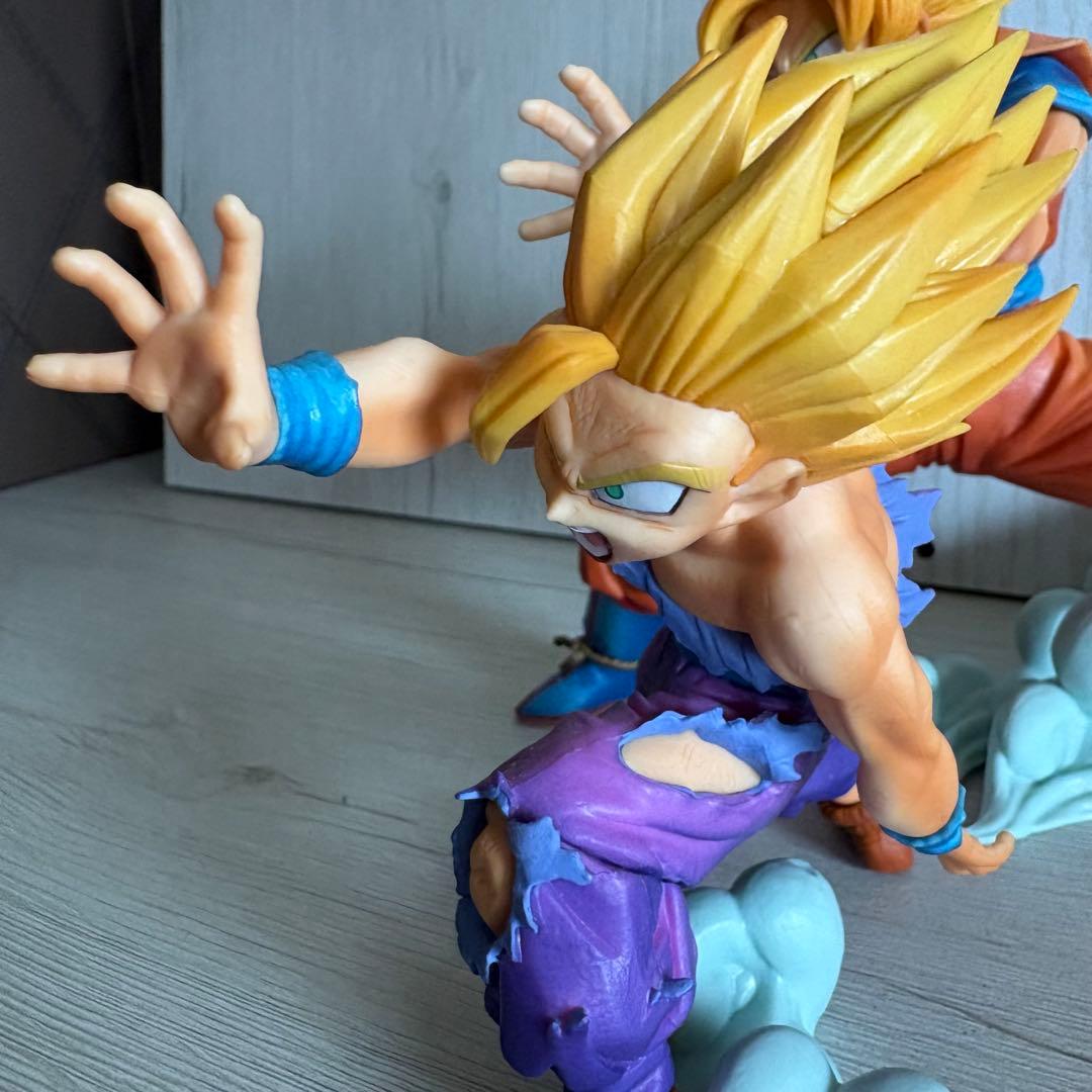 一番くじ ドラゴンボール Ａ賞 親子カメハメ波 悟空&悟飯フィギュア　開封品