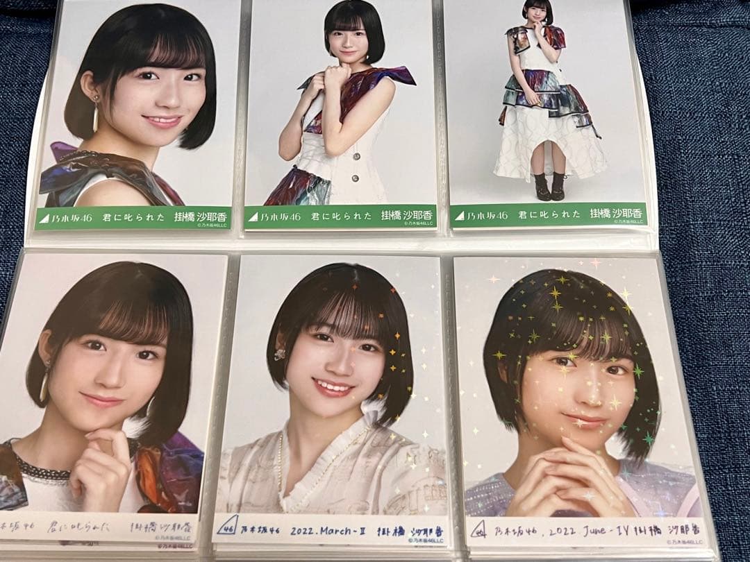 乃木坂46 乃木フェス 掛橋沙耶香 直筆サイン入りフォトアルバム＋生写真