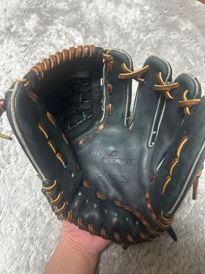 ゴールドステージブラックグラブ 右投げ用