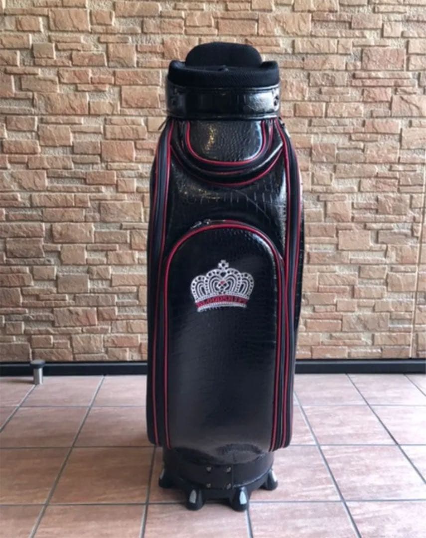 希少 ☆ ブラッドシフト  ゴルフキャディバック クロコダイル調