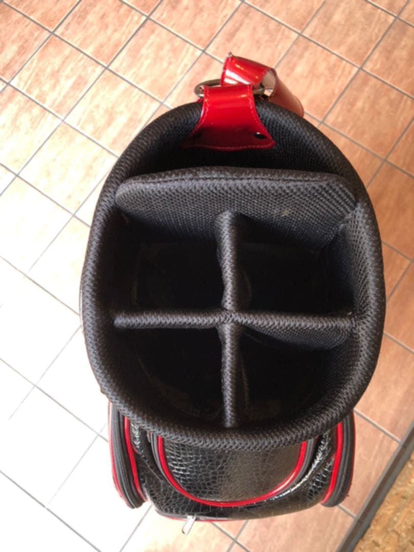 希少 ☆ ブラッドシフト  ゴルフキャディバック クロコダイル調