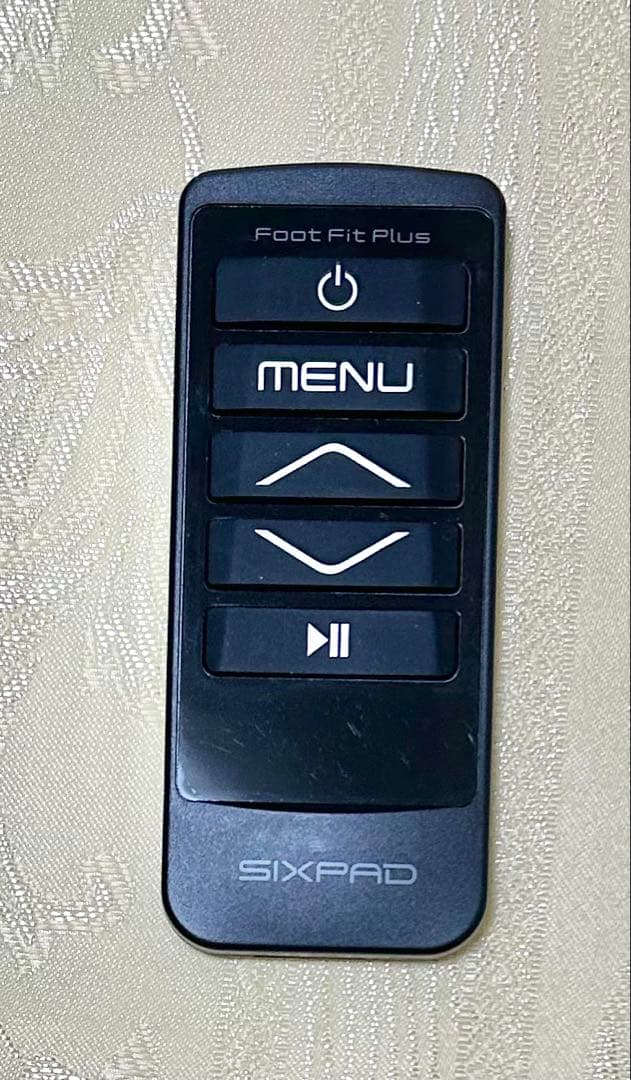【美品】シックスパッド フットフィットプラス Foot Fit Plus黒