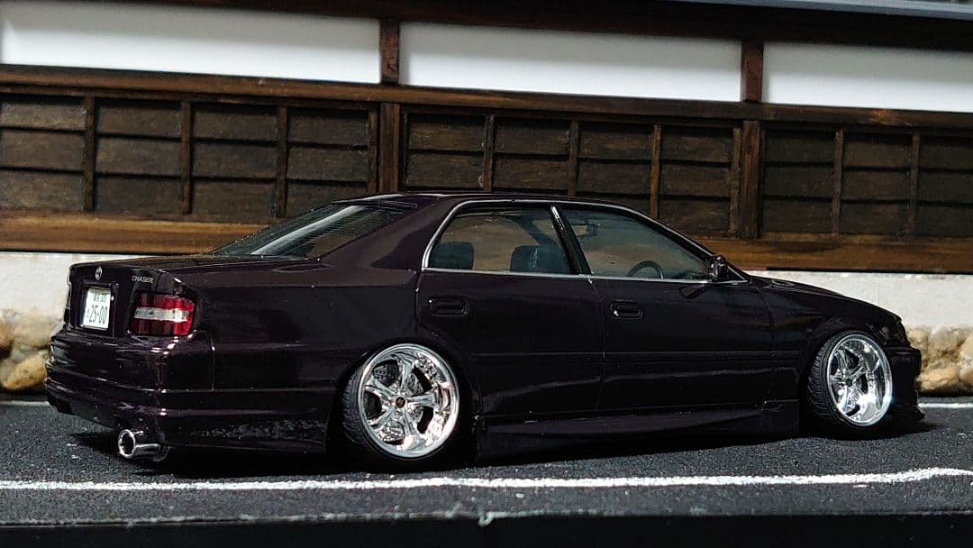 1/24 アオシマ チェイサー Blitz 完成品