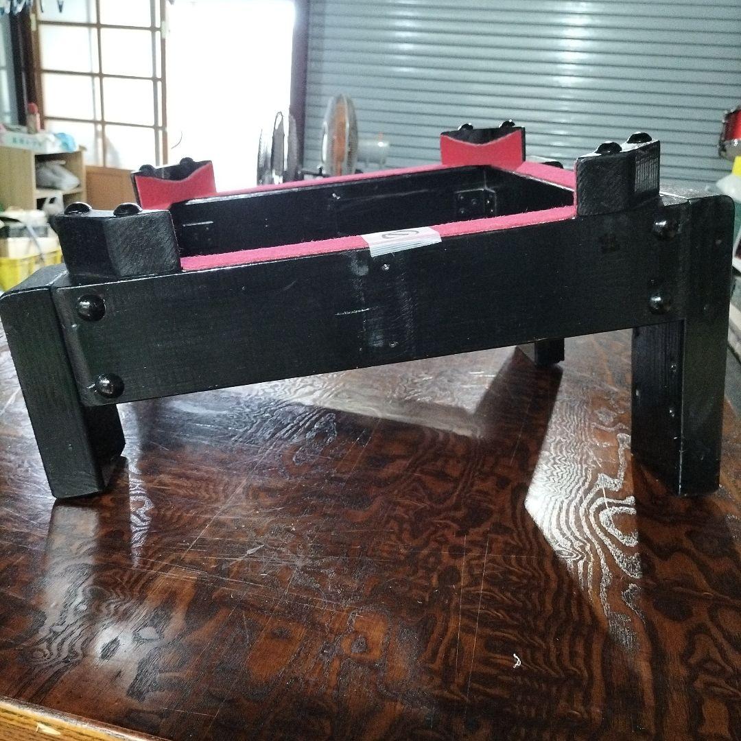 長胴太鼓　平打ち　立奏太鼓台　1.5尺用中古品①