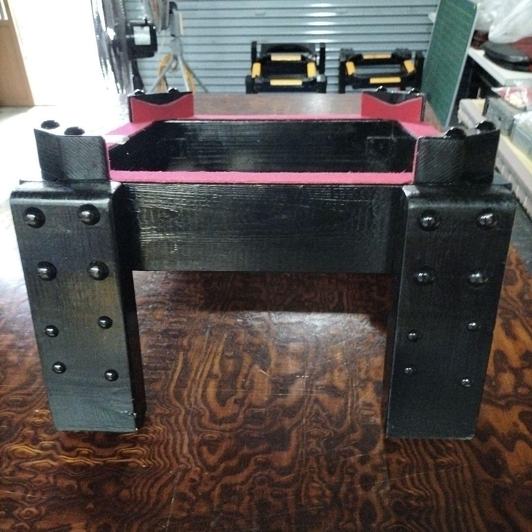 長胴太鼓　平打ち　立奏太鼓台　1.5尺用中古品①