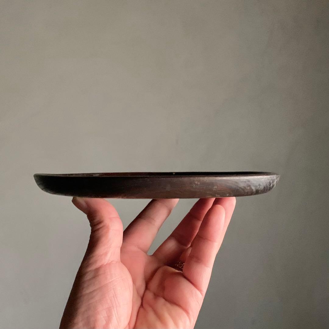 煎茶盆 急須盆 くりぬき盆 煎茶道具 古美術 古道具 アンティーク