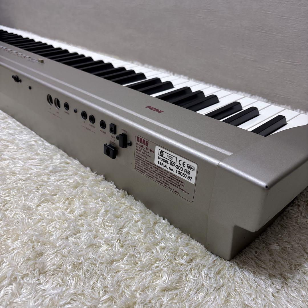 【美品】 動作確認済み KORG SP-200 鍵盤88 電子ピアノ