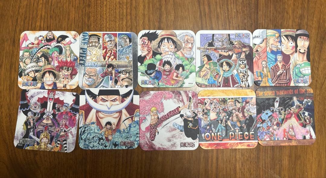 【ONE PIECE】ジャンプ展 コースター 10枚