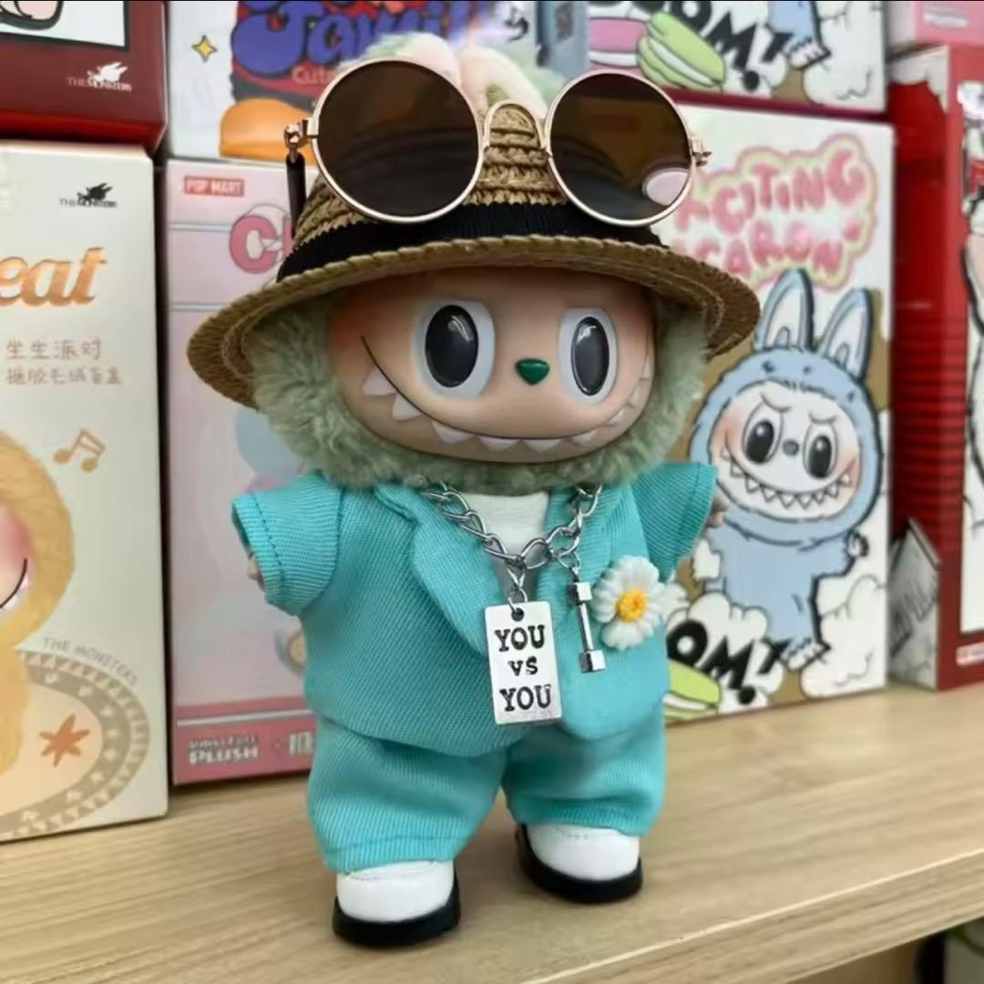 【レア】labubu Gdragon コスチューム ぬい服 らぶぶ 服 ジヨン