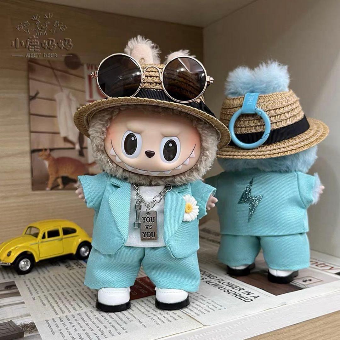 【レア】labubu Gdragon コスチューム ぬい服 らぶぶ 服 ジヨン