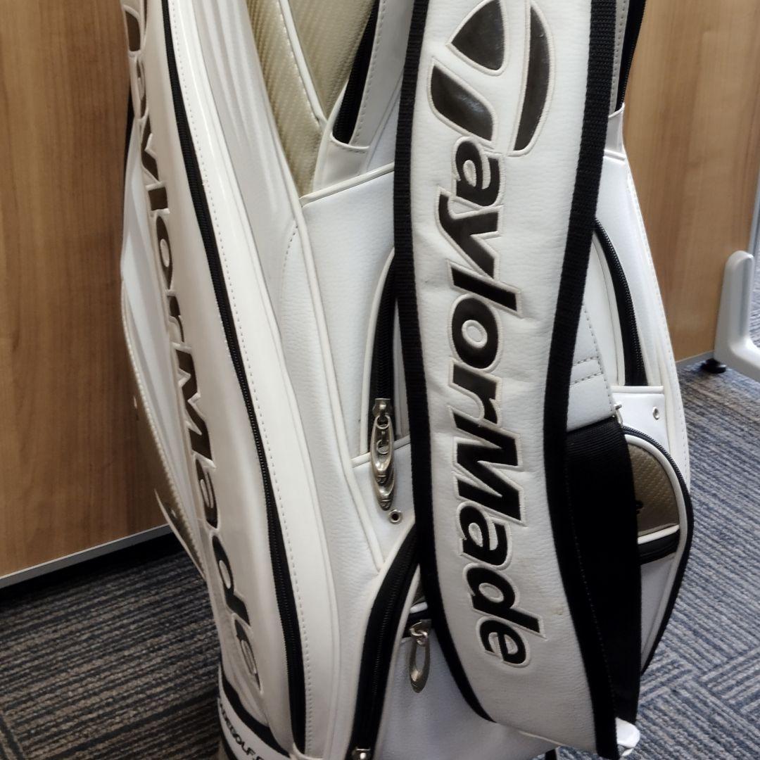 テイラーメイド　TaylorMade　キャディバッグ　ゴルフバック ホワイト