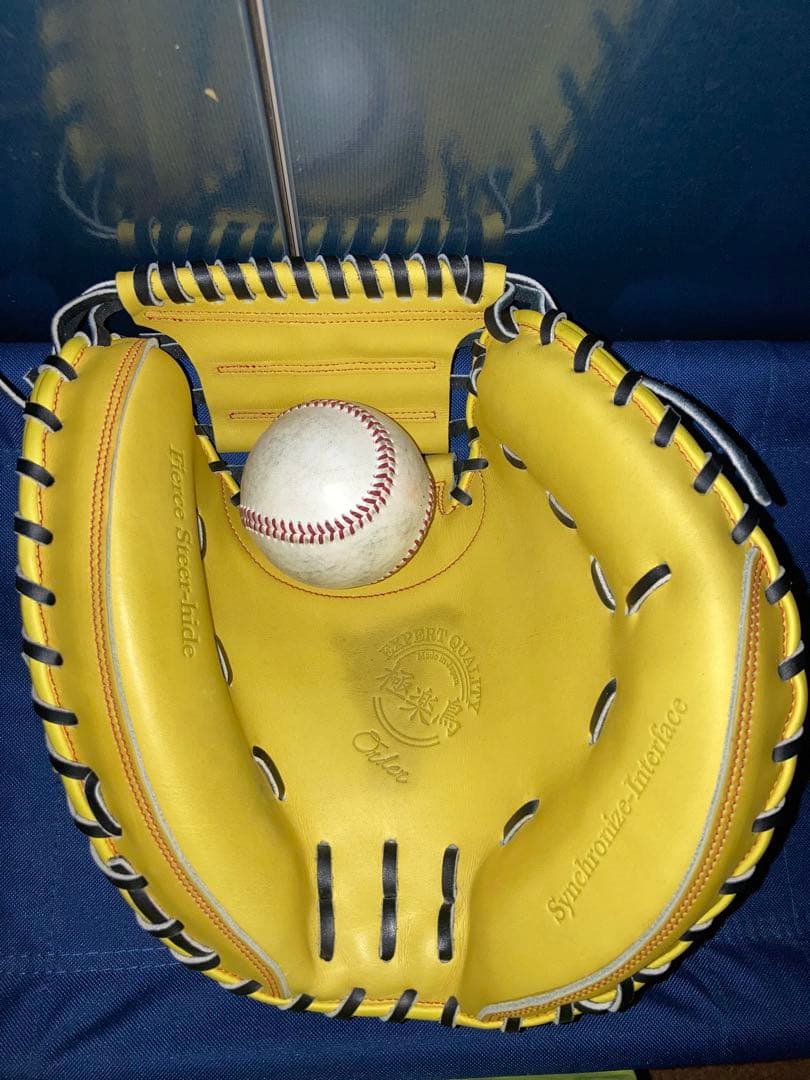 極楽鳥グローブ　硬式オーダーキャッチャーミット