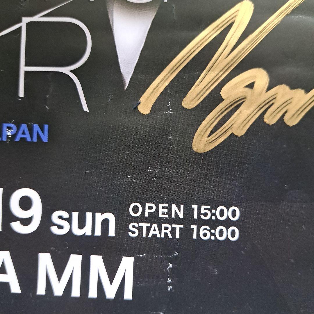 サイン入り Shooting Star アジアツアーポスター　F4