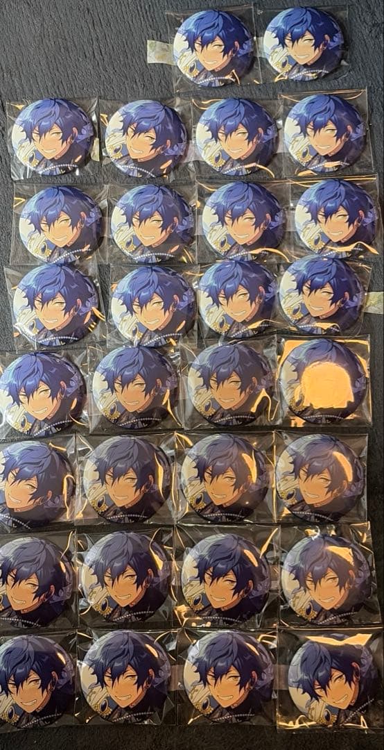 漣ジュン　缶バッジ 30個セット