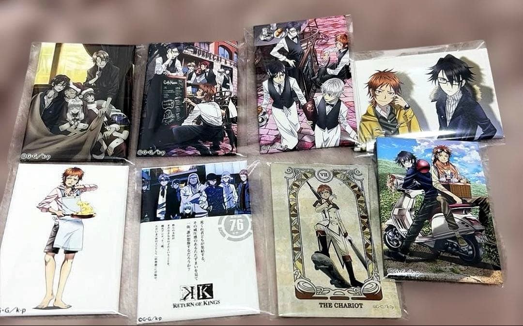 K メモリアル缶バッジ　100ビジュ缶バッジ　八田美咲　伏見猿比古　まとめ売り