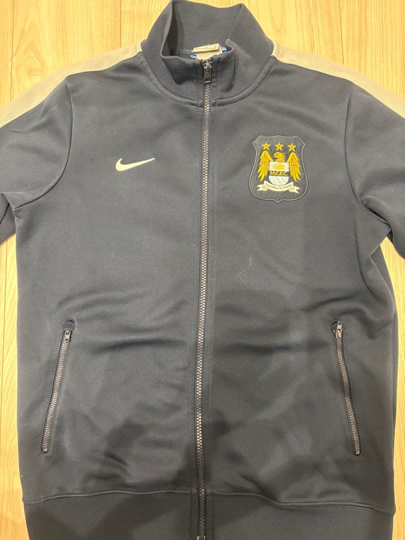 希少　マンチェスターシティ　ナイキトラックジャケット