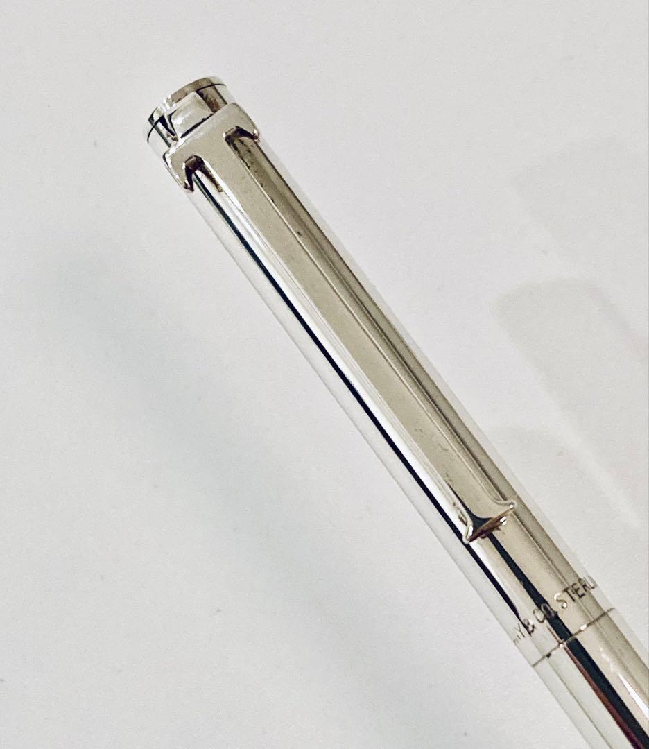 シルバー925◆ティファニー 純銀ボールペン　スターリングTiffany&Co.