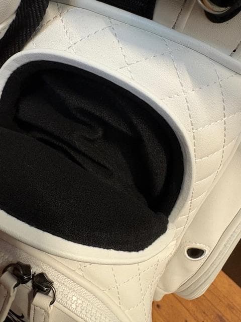 エミリッドバハマ ゴルフスタンドバッグ ホワイト 新品