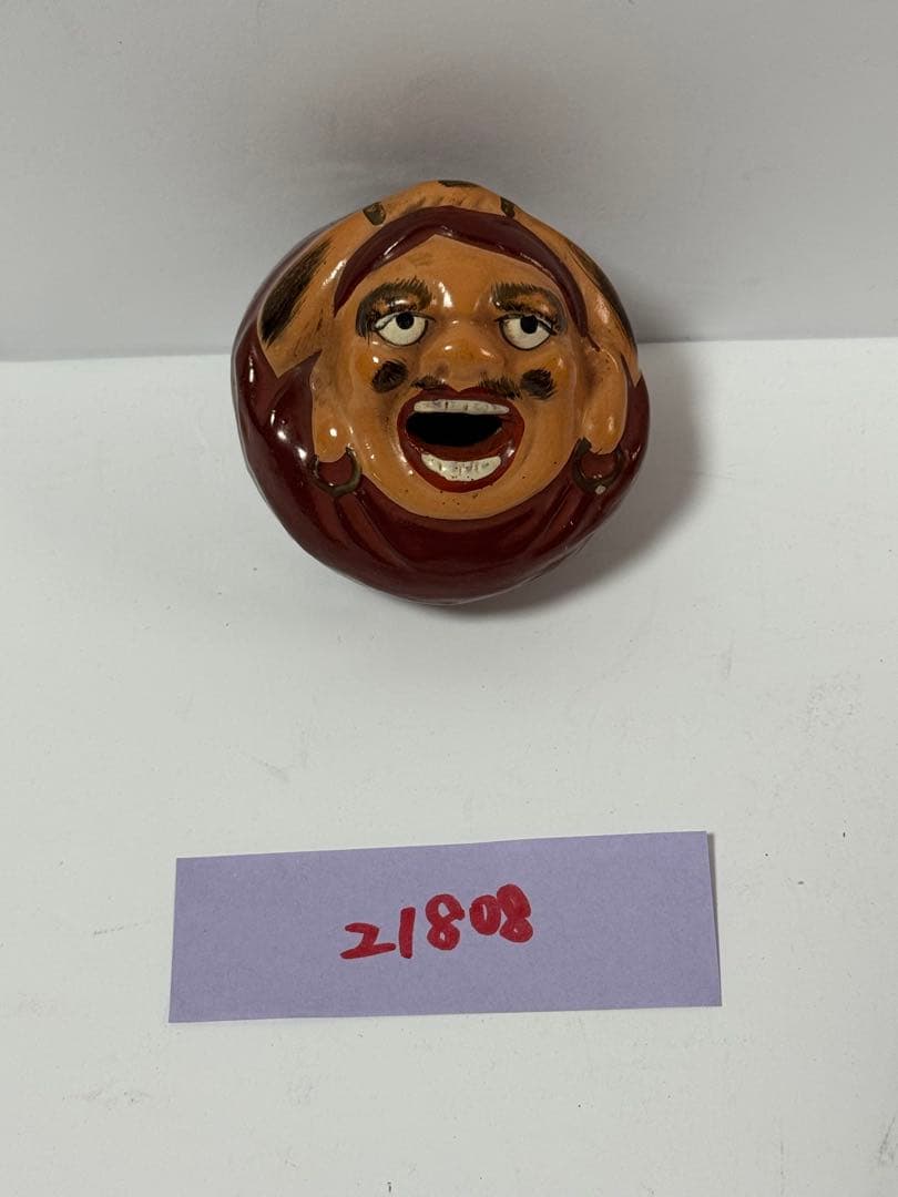 春画置物　達磨と秘事　艶人形　☆ 枕絵浮世絵秘事美人画艶本　小物入れ