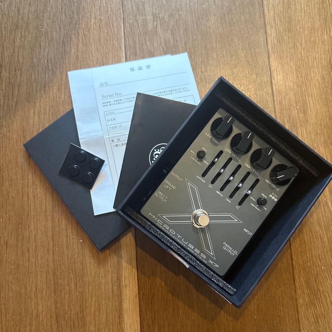 ベース microtubes X7 darkglass