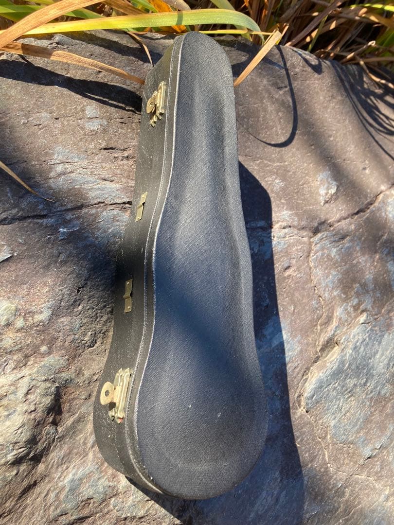 レア　ボストン美術館　木製バイオリンのオブジェ　弓付き