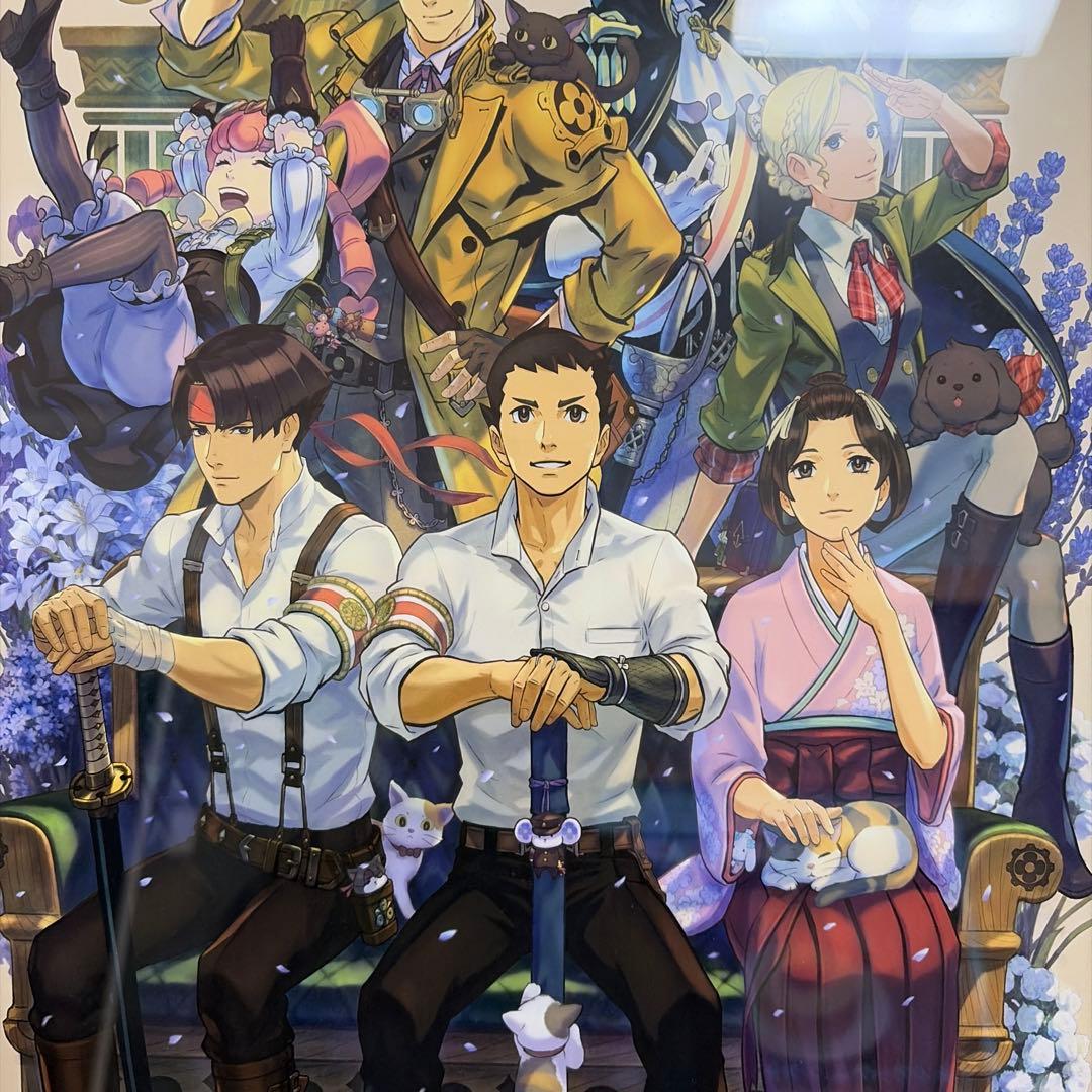 逆転裁判 20周年 「塗和也」豪華描き下ろしキャラファイングラフ