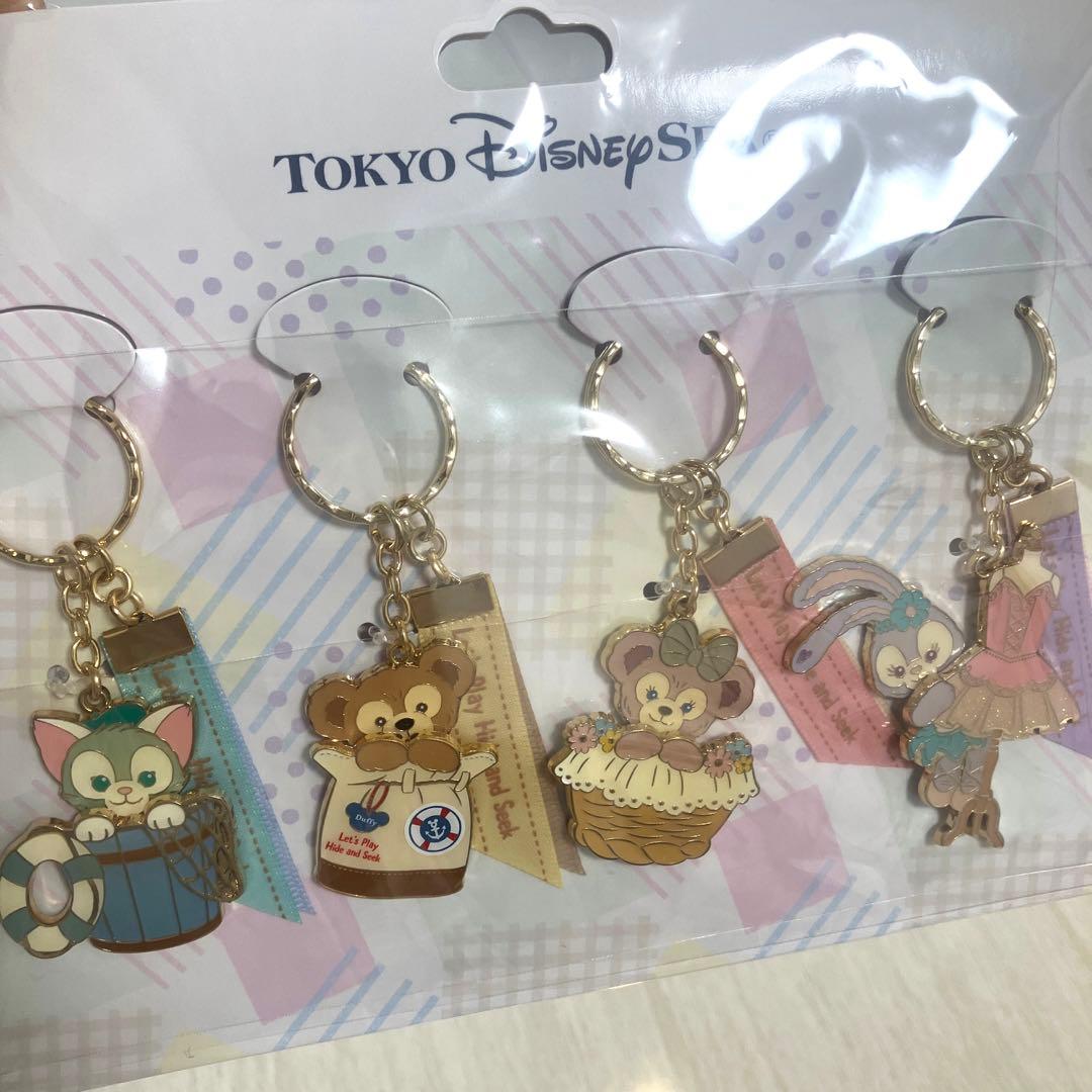 ダッフィー　5点セット　限定　キーホルダー　ポーチ　ハンカチ　スリーブ